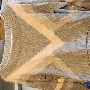 EXPRESS Light Gray Sweater